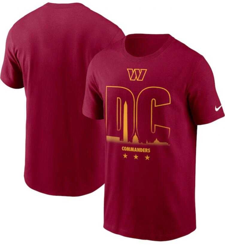 Men's Washington Commanders Nike Burgundy Local T-Shirt,We sell and wholesale Men's Washington Commanders Nike Burgundy Local T-Shirt on line form chian!